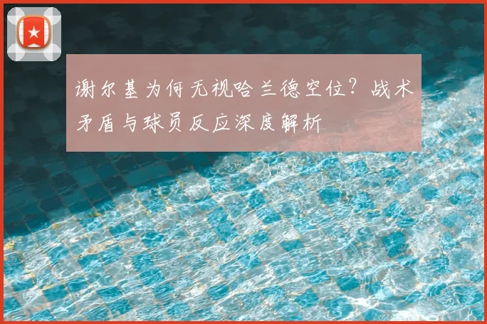 谢尔基为何无视哈兰德空位?战术矛盾与球员反应深度解析